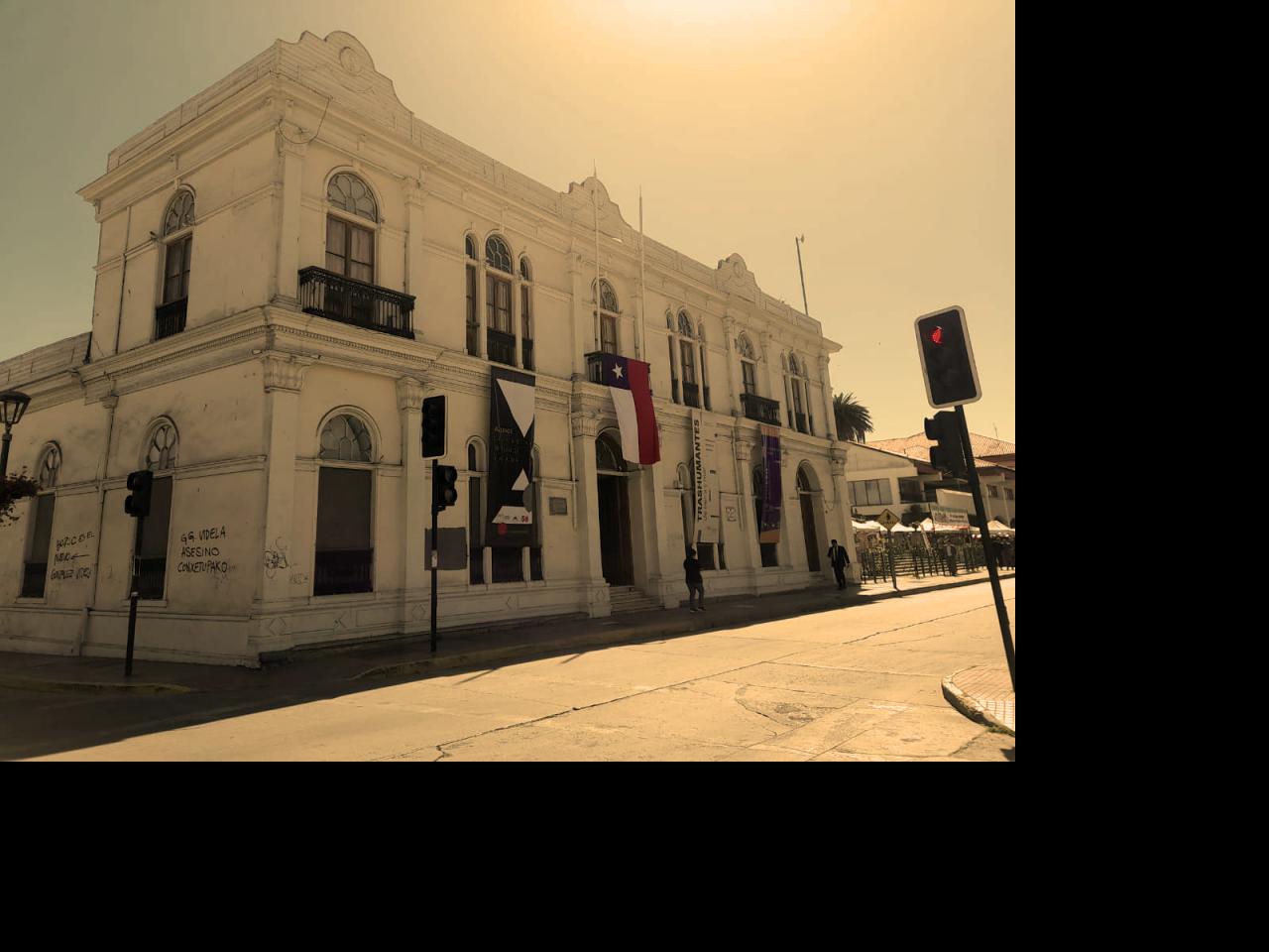 Fachada del Museo Histórico Gabriel González Videla